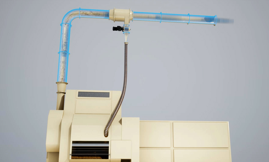 Adeba Mühendislik Tütün Geri Kazanım Makinesi Animasyonu