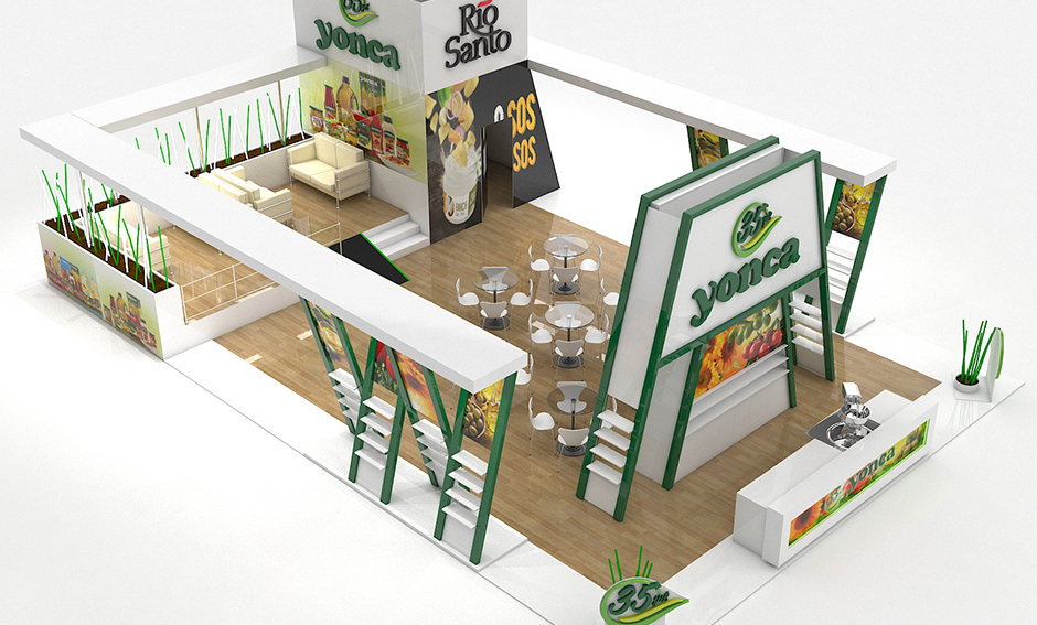 Yonca Gıda Stand Tasarım