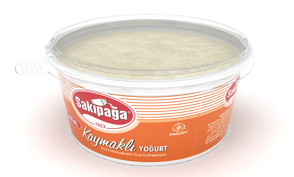 SAKIPAĞA 3D ürün modelleme - Kaymaklı Yoğurt