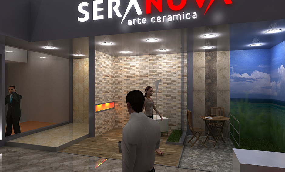Seranova Seramik CHERSAI 2013 Stand Tasarım