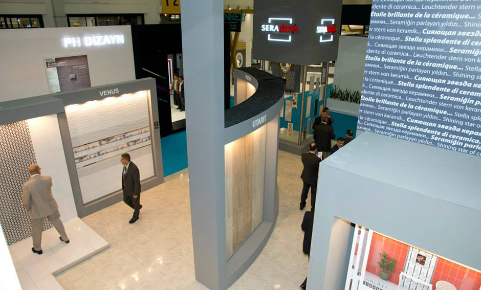 Seranova Seramik UNICERA 2014 Stand Tasarım
